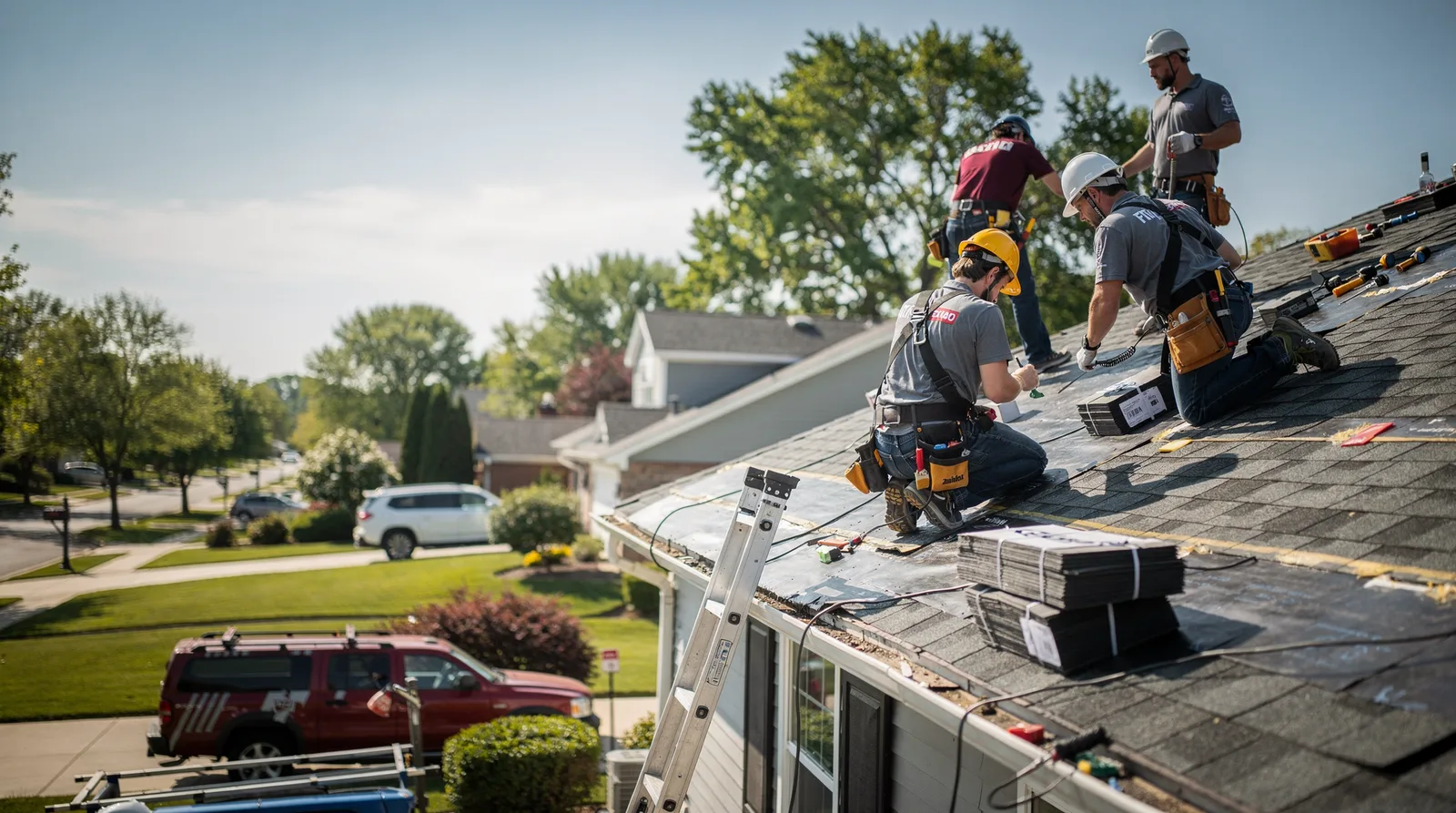 Roof Repair in Mount Airy, MD around you